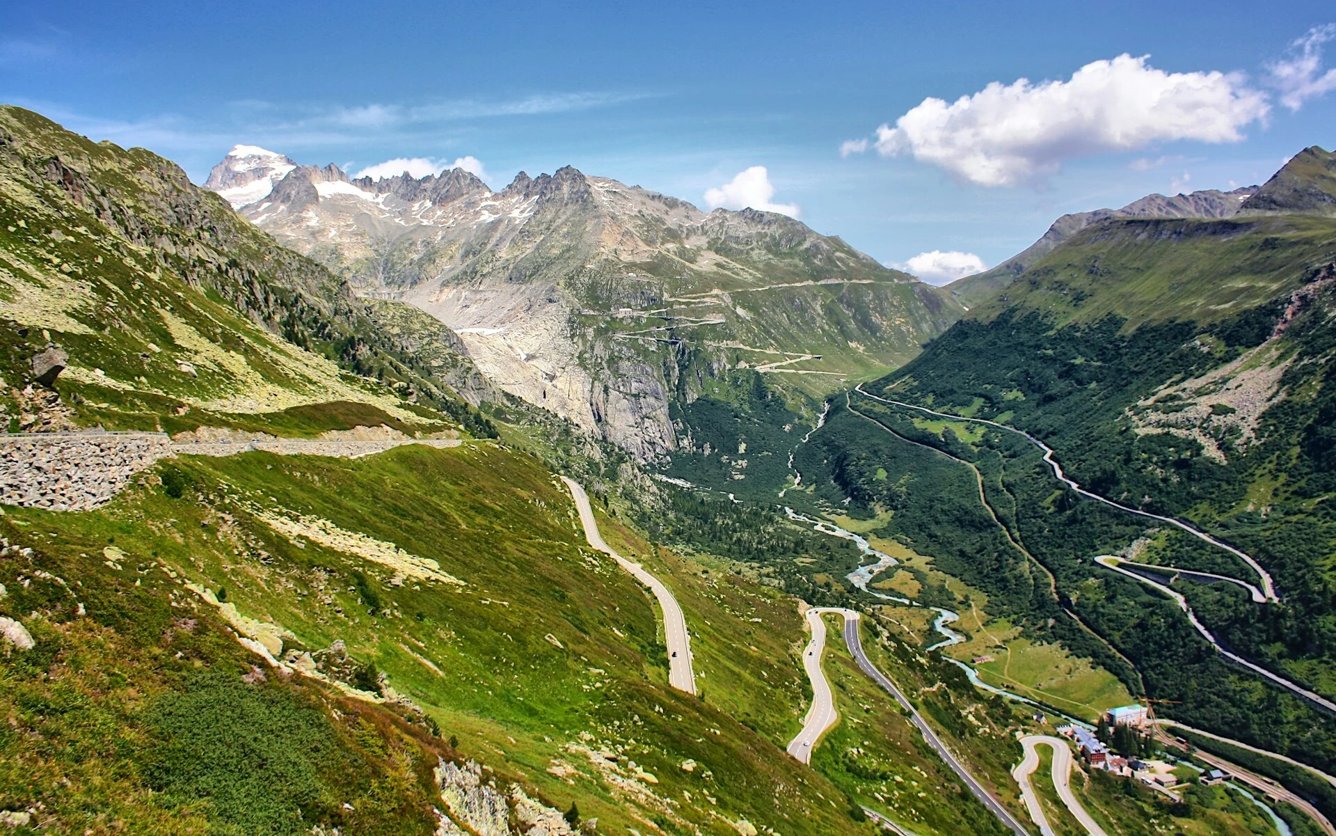 Grimsel Pass scenic view